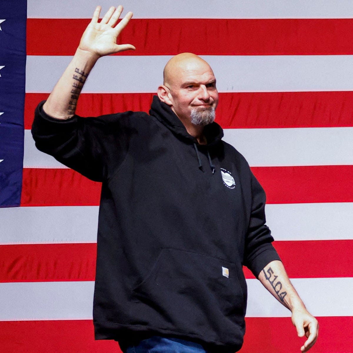 It's powerful': how John Fetterman's hoodie won the popular vote in  Pennsylvania | US politics | The Guardian