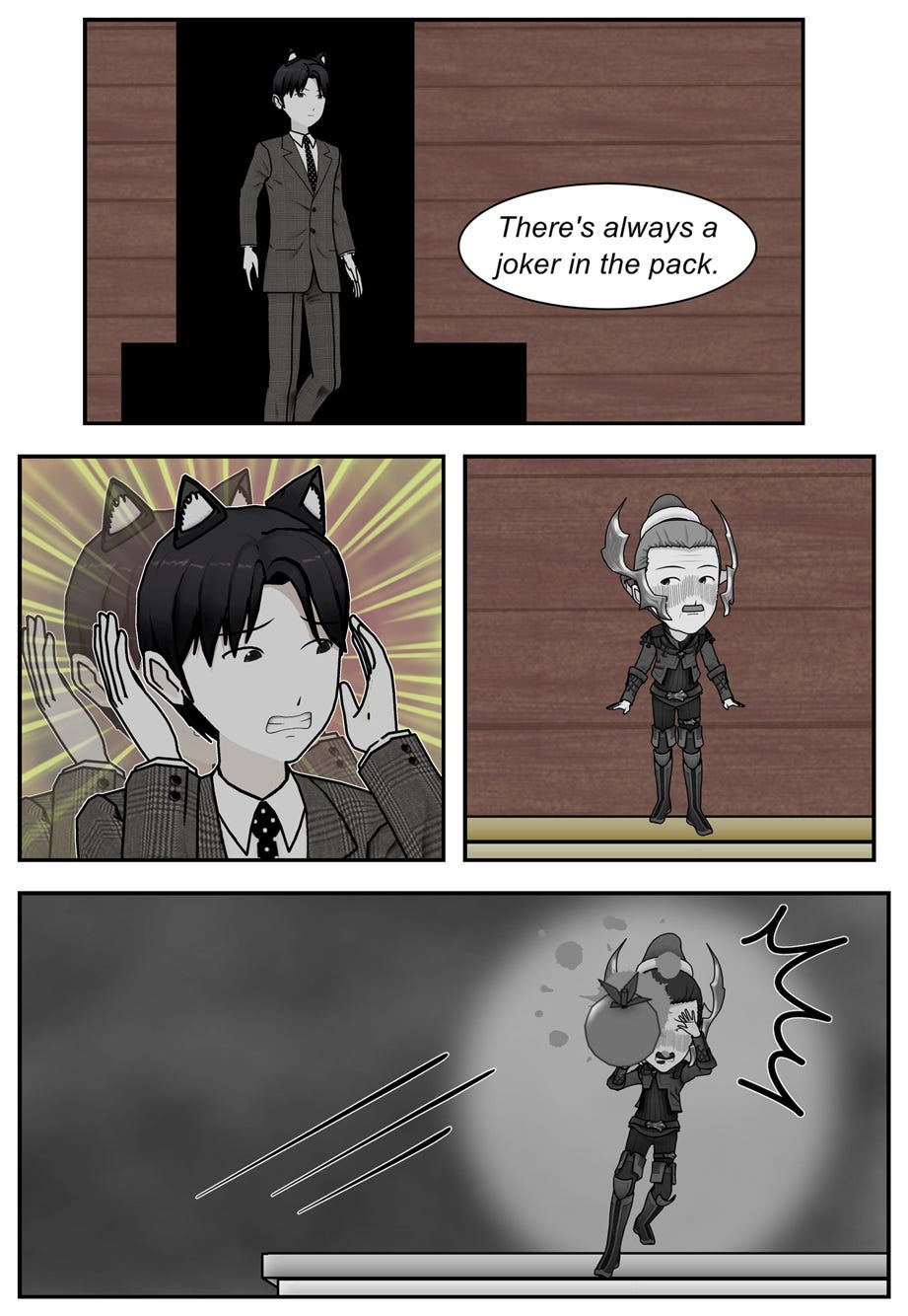There's always a joker in the pack.