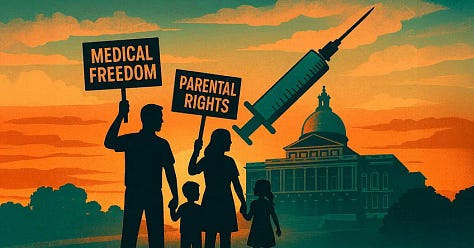 Medical Freedom, Religious Freedom, Informed Consent - MA, WV & Other States