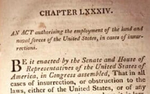 March 3, 1807: Thomas Jefferson Signs Insurrection Act Into Law - Zinn  Education Project