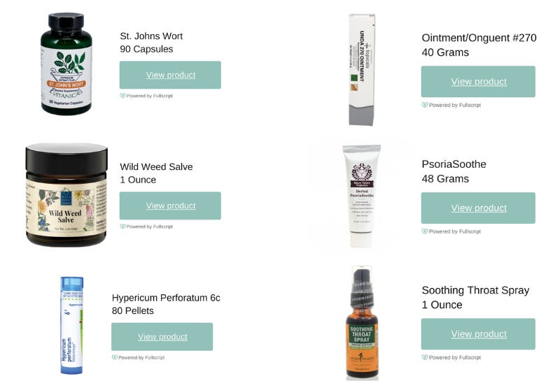 St. John's Wort Recommendations