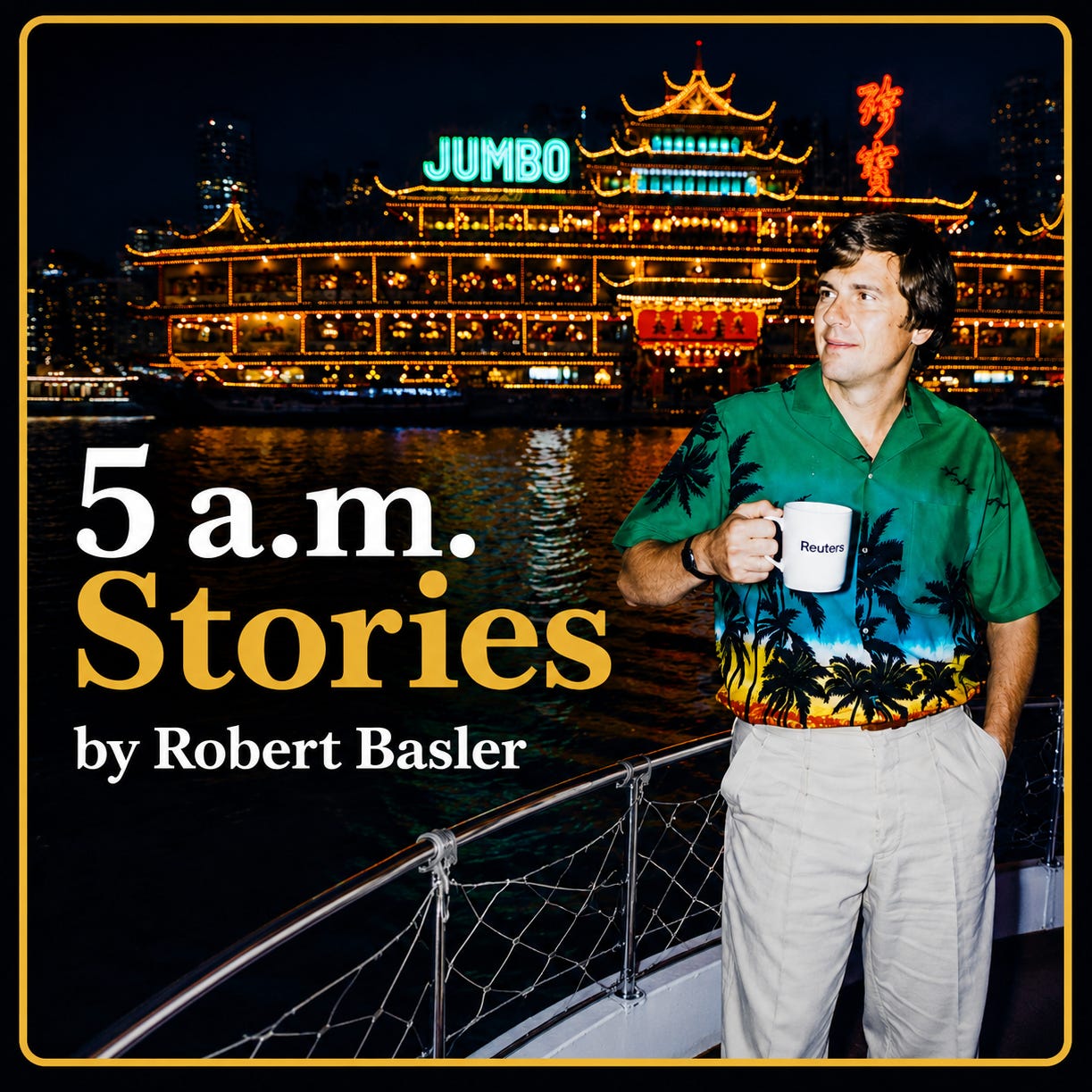 5 a.m. Stories logo