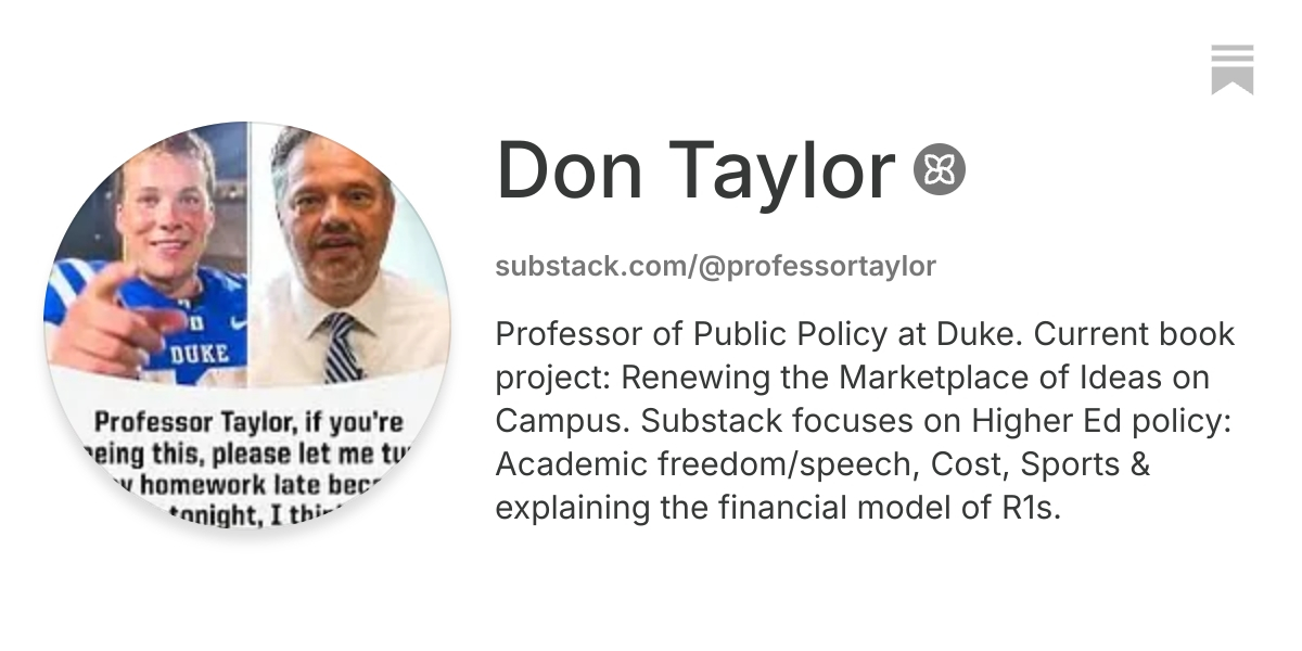 Don Taylor | Substack