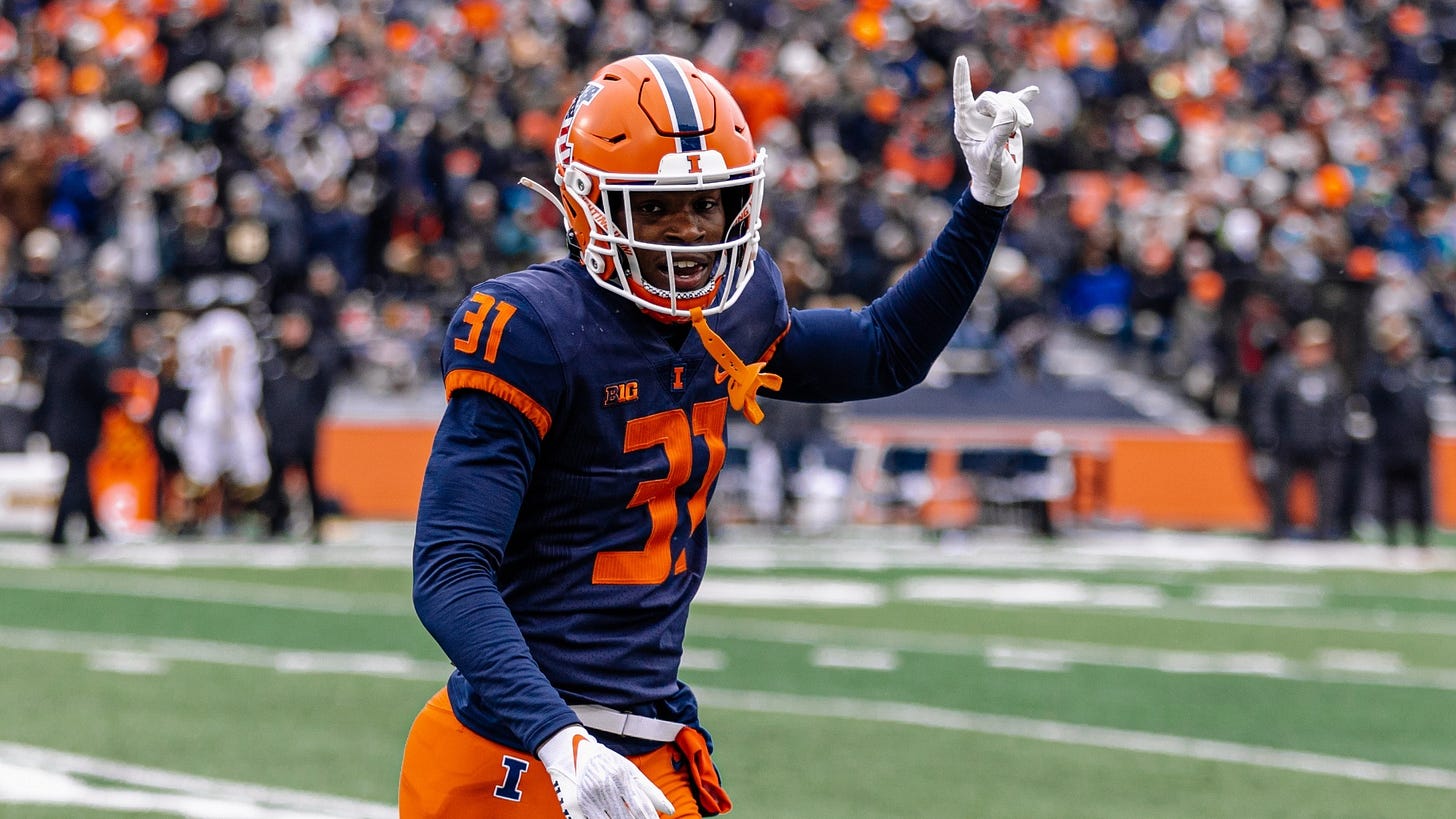 Devon Witherspoon - 2022 - Football - University of Illinois Athletics