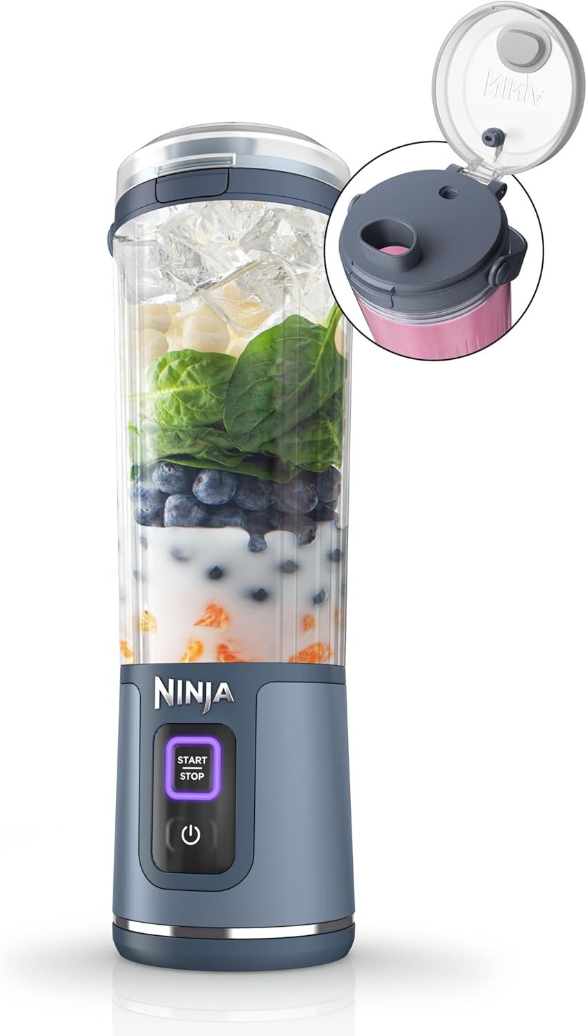 Ninja BC151NV Blast Portable Blender in grey Ninja BC151NV Blast Portable Blender in grey