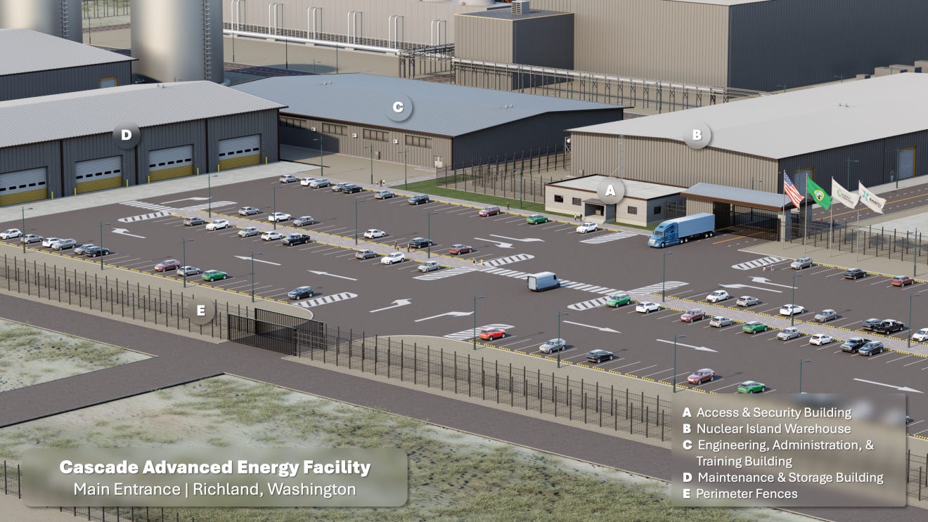 Renderings of the first SMR facilities in the United States