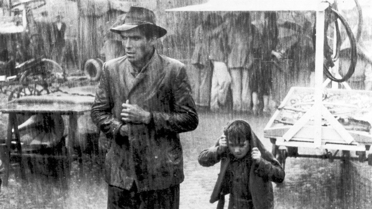 Bicycle Thieves (1948) directed by Vittorio De Sica • Reviews, film + cast • Letterboxd Bicycle Thieves (1948) directed by Vittorio De Sica • Reviews, film + cast • Letterboxd