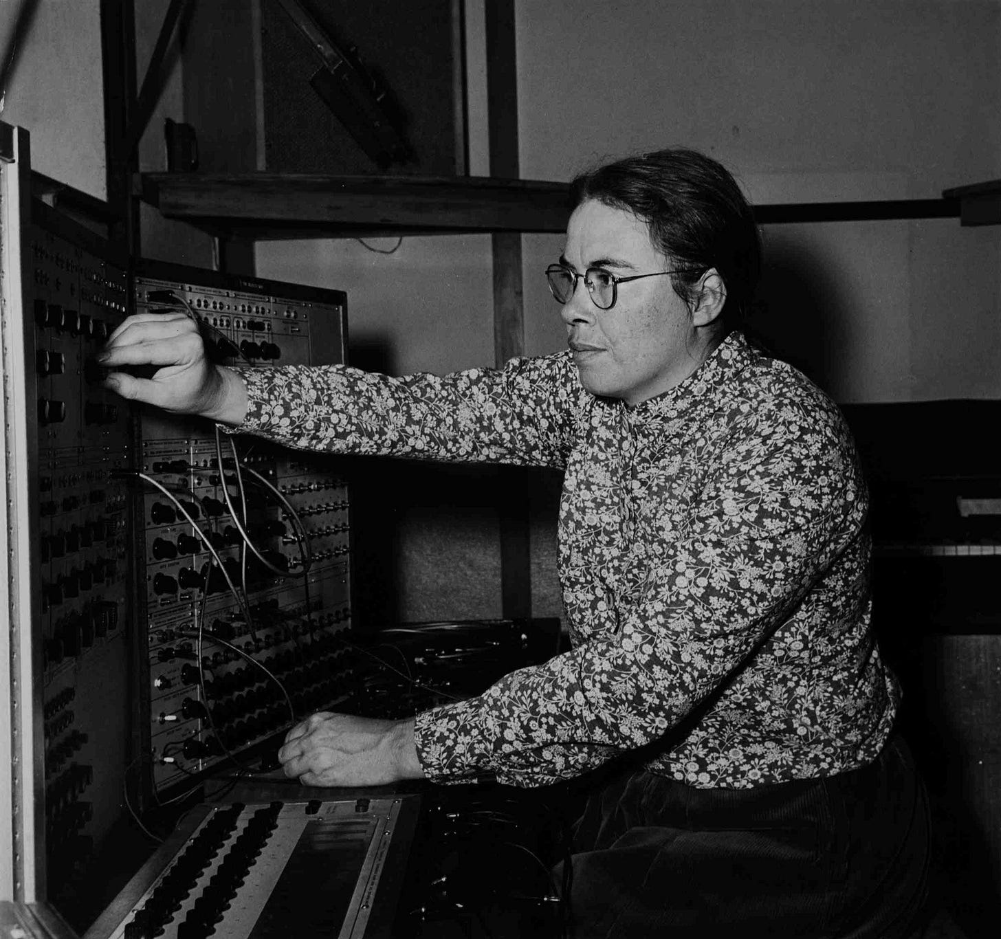 Pauline Oliveros said that her meditations had a goal of “expanded consciousness” and “humanitarian purposes...