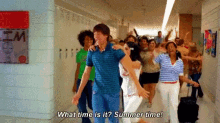 What time is it? Summer Time! High School Musical GIF