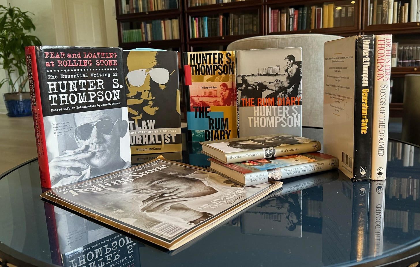 Books by or about Hunter Thompson Books by or about Hunter Thompson