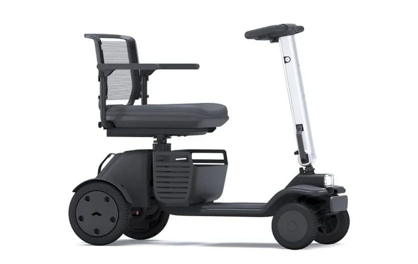 WHILL Model R mobility scooter, side view