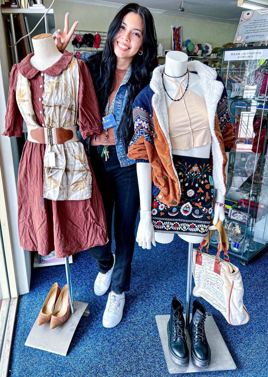 karen hurtado at Vinnies Blaxland karen hurtado at Vinnies Blaxland