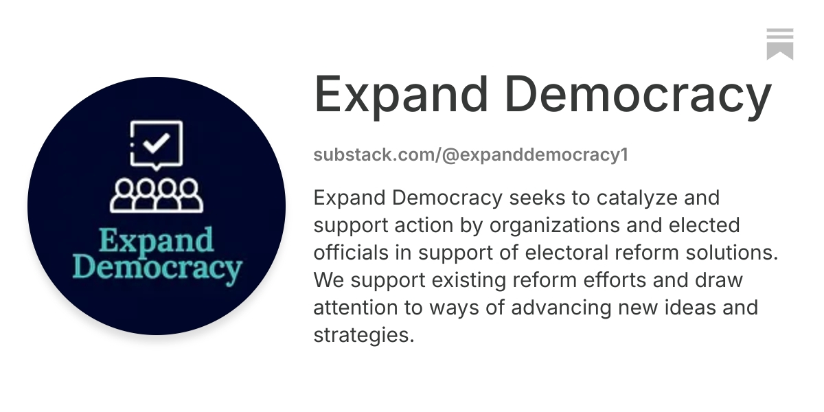 Expand Democracy | Substack