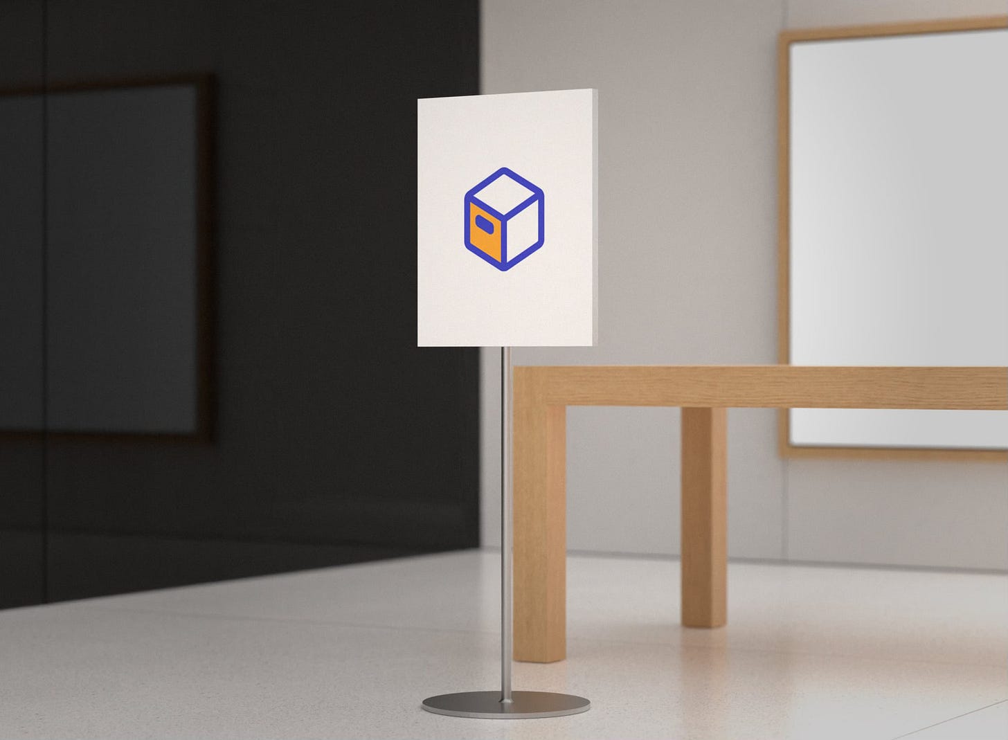 A very important easel message.