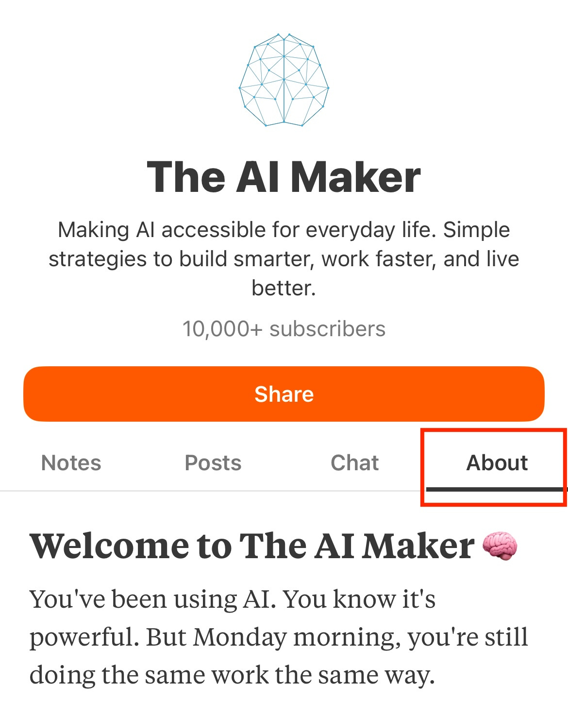 AI Maker About Page AI Maker About Page