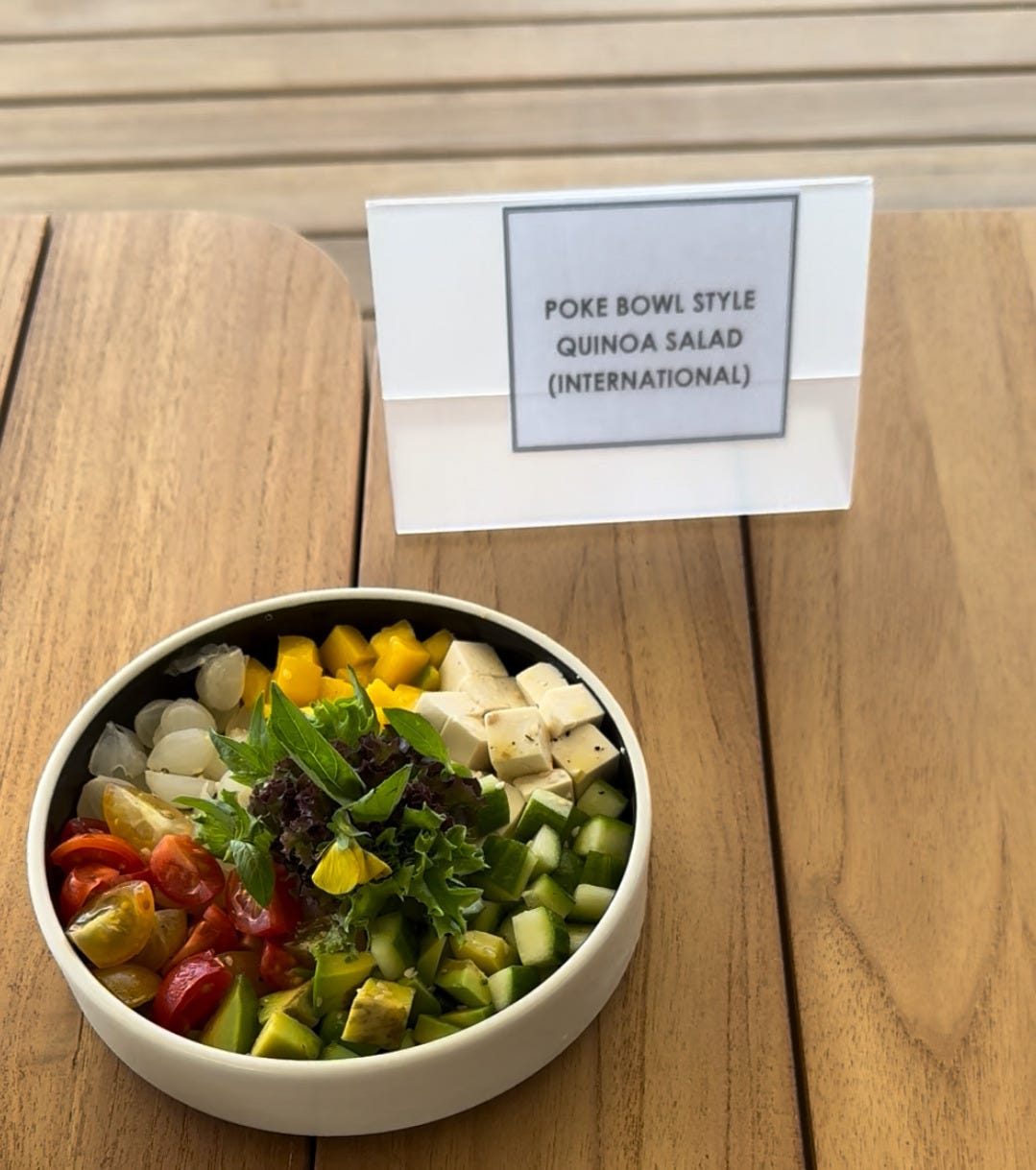Poke Bowl, pre-opening phase - Maldives . Cristian Marino