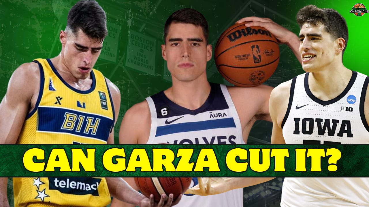 Thumbnail image from The Celtics Chronicle podcast about Luka Garza