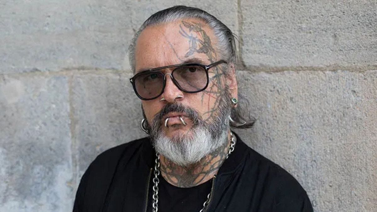Study probes the logic behind Berlin club door policies - Pictured: Berghain bouncer Sven Marquardt Study probes the logic behind Berlin club door policies - Pictured: Berghain bouncer Sven Marquardt
