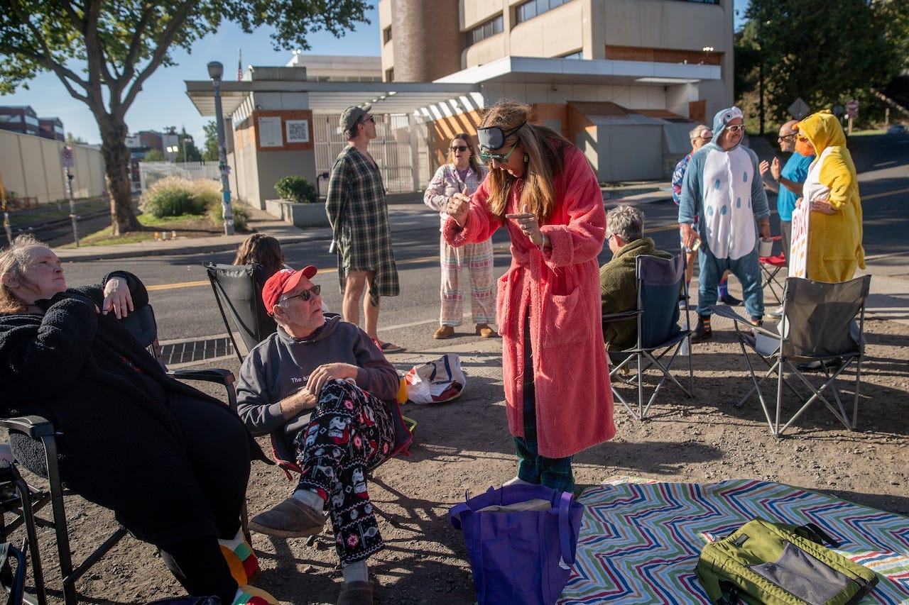 Trump claims 'Portland is burning' while federal agents escalate ICE protest  response - oregonlive.com