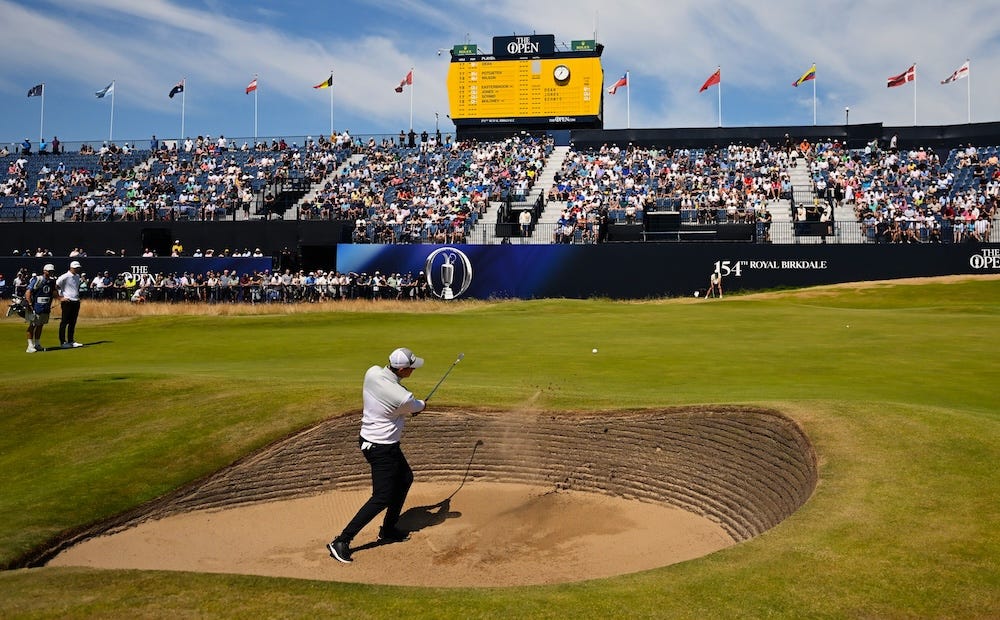 Monday At The 154th Open
