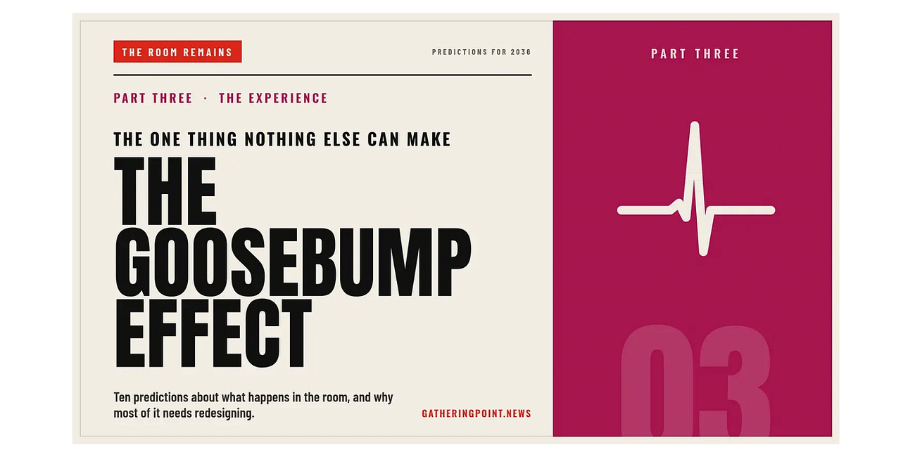 GatheringPoint.news 2036 Predictions Part 3 —Event Experience Design: What Actually Works 