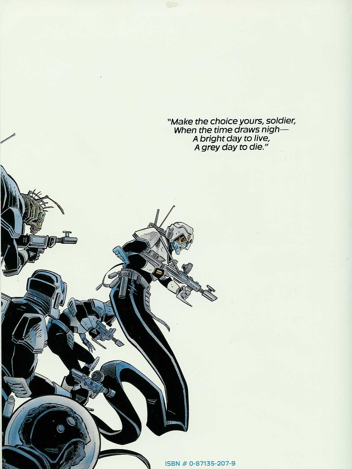 Read online Marvel Graphic Novel comic - Issue #25 - The Alien Legion - A Grey Day to Die Read online Marvel Graphic Novel comic - Issue #25 - The Alien Legion - A Grey Day to Die