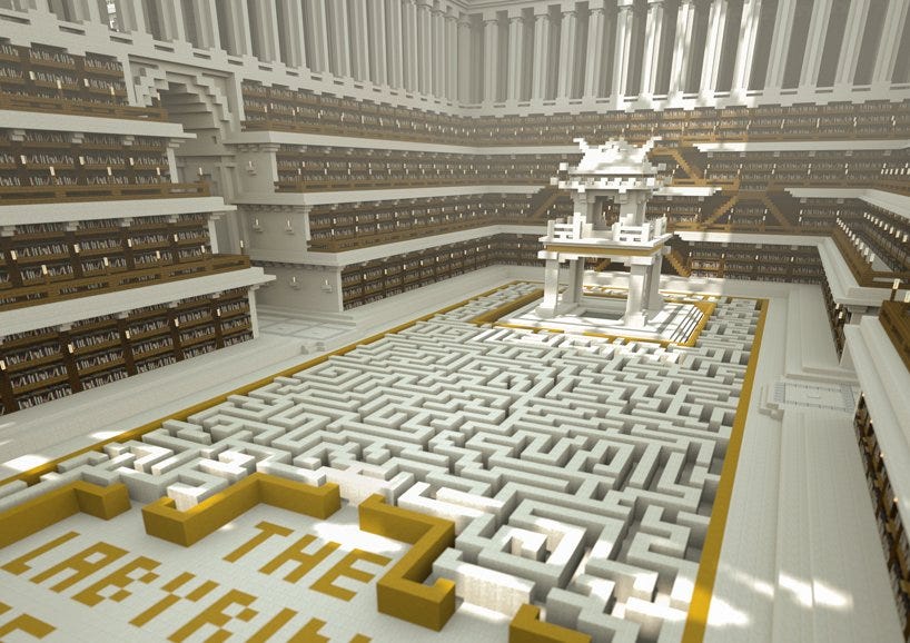 virtual minecraft library combats government censorship by housing banned journalism virtual minecraft library combats government censorship by housing banned journalism