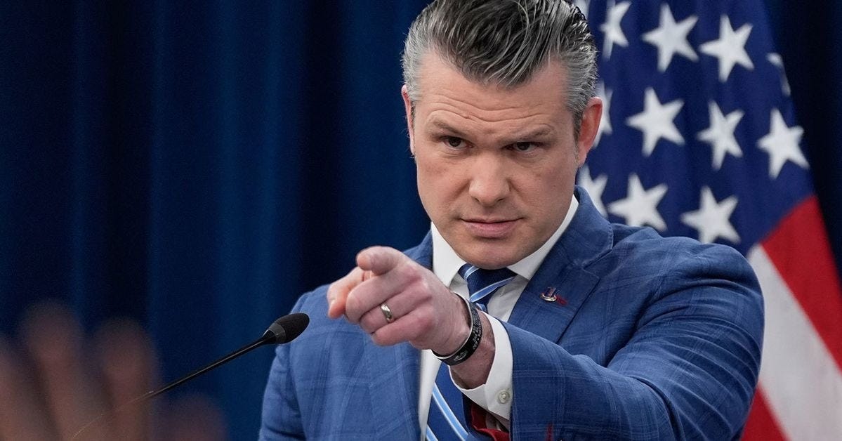 Pete Hegseth quotes fake Pulp Fiction Bible verse during Pentagon sermon
