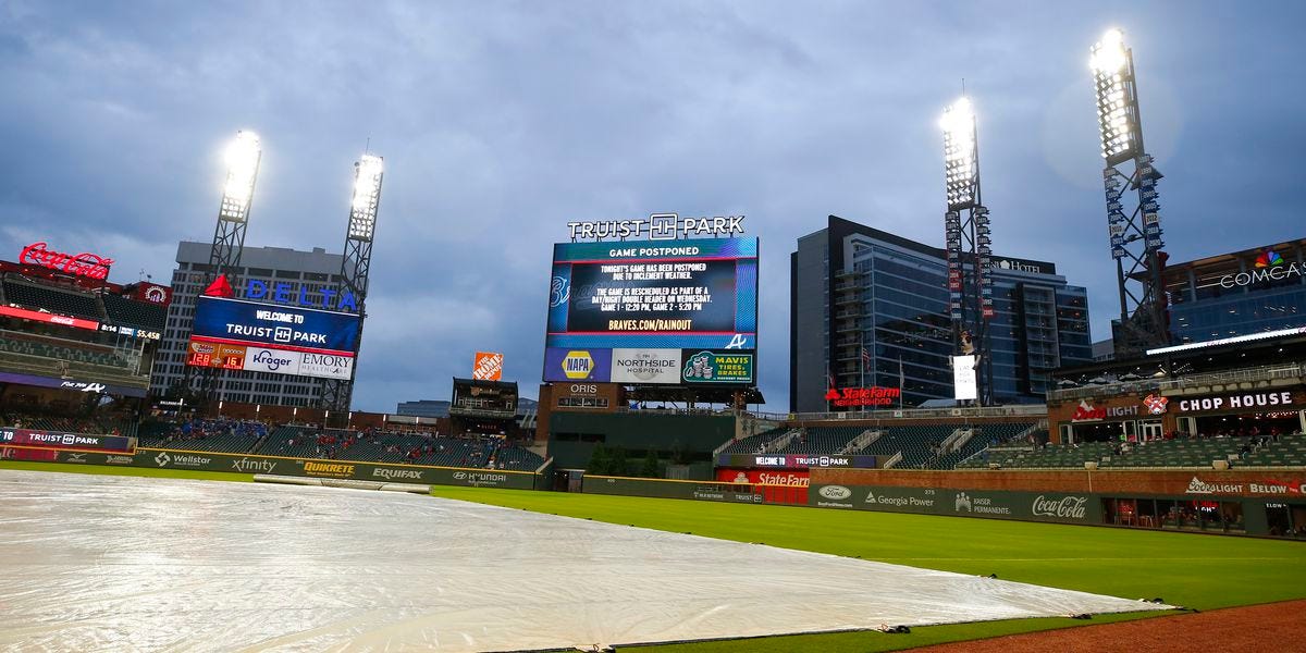 Braves, Padres rain delay updates - Talking Chop