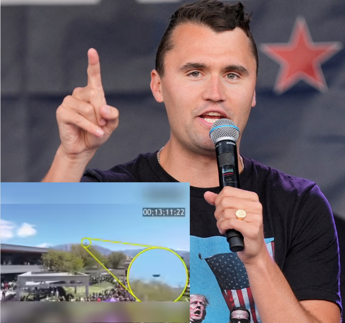 Charlie Kirk. TPUSA officials insisted no drones were present above the event. Yet eyewitness footage later captured unidentified aerial devices hovering over the venue — a contradiction that became central to the investigation.