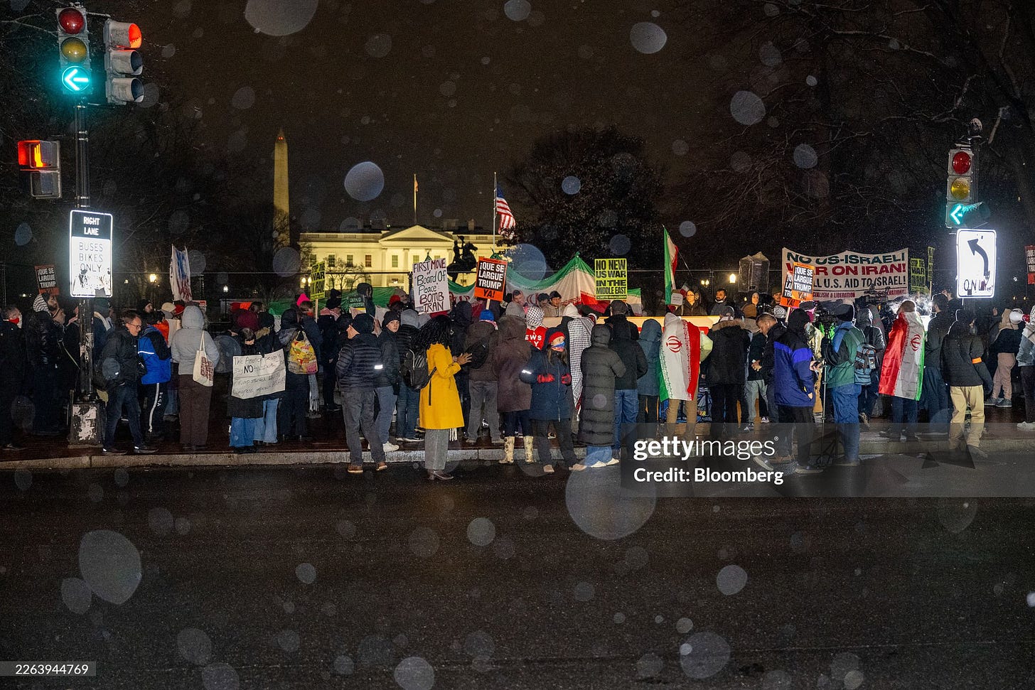 Protests As Trump Vows 'Whatever It Takes' With Iran Conflict Widening
