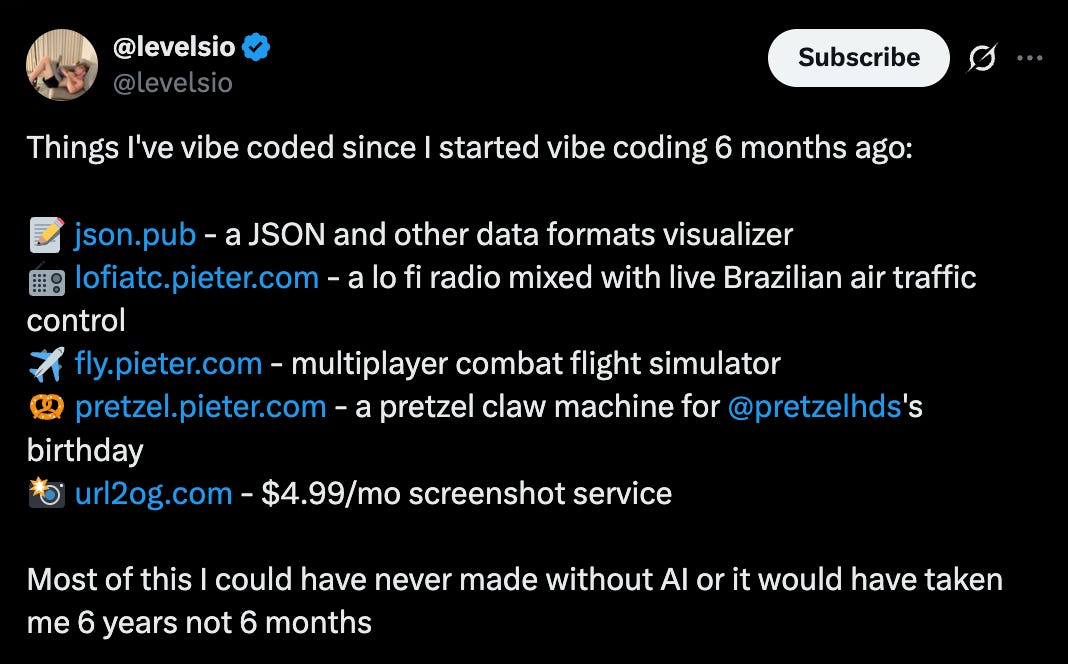 vibe coding for profit
