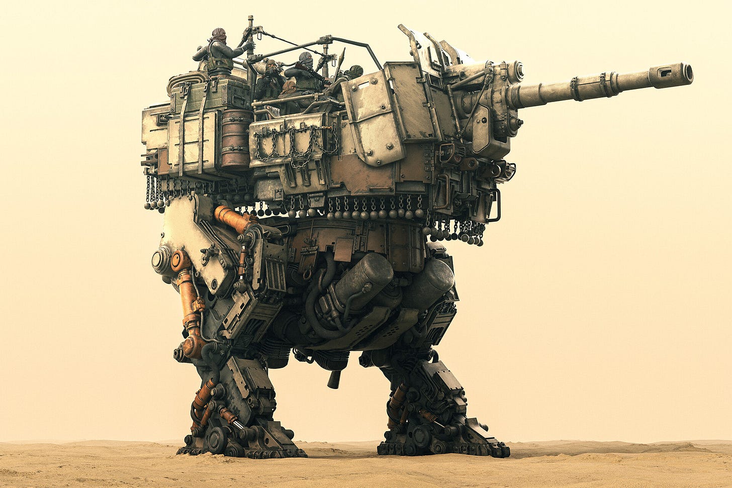 Tribal Mech Warfare