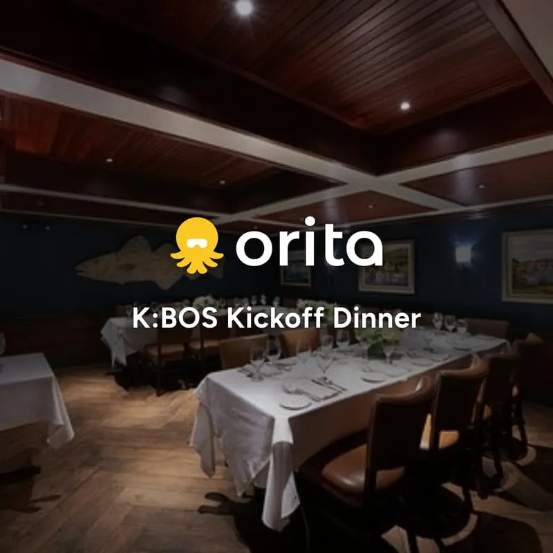 Cover Image for:  K:BOS VIP Brand Dinner with Orita
