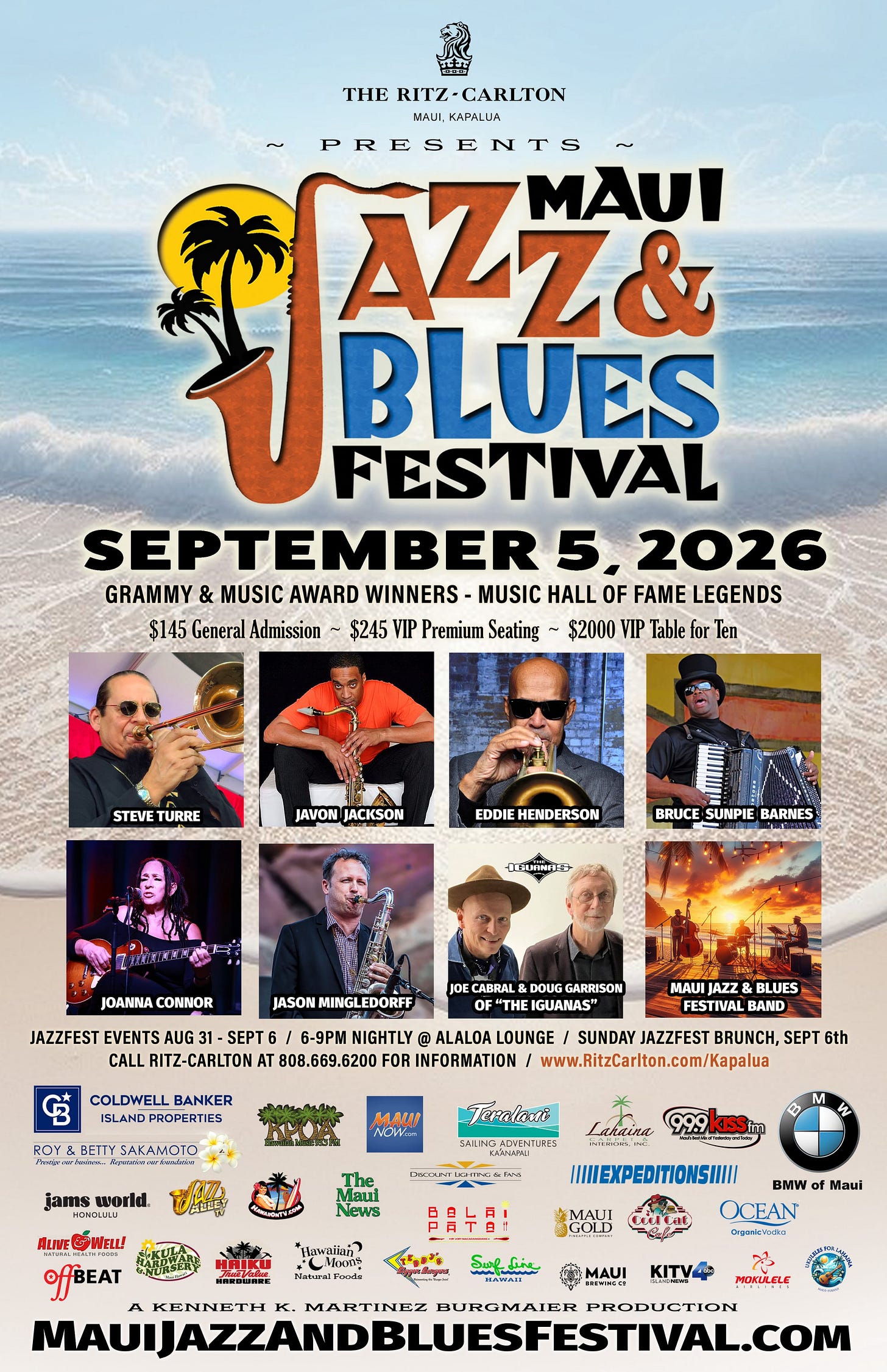 Maui Jazz and Blues Festival 2026