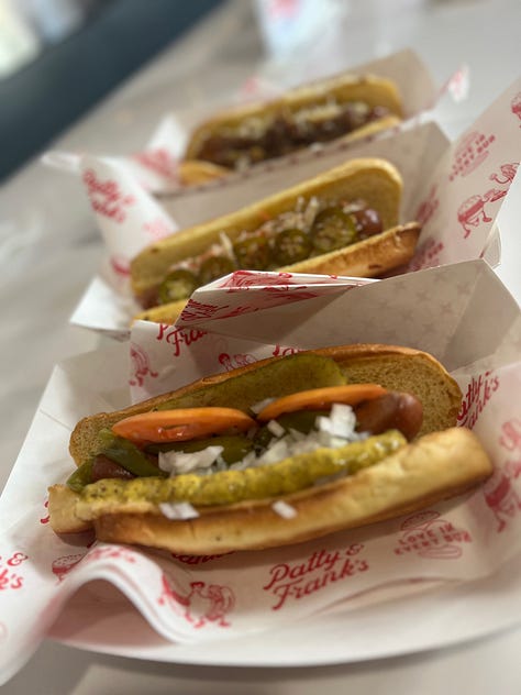 New hot dogs at Patty & Franks in Atlanta