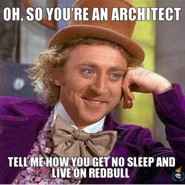 Architect Memes - Red Bull