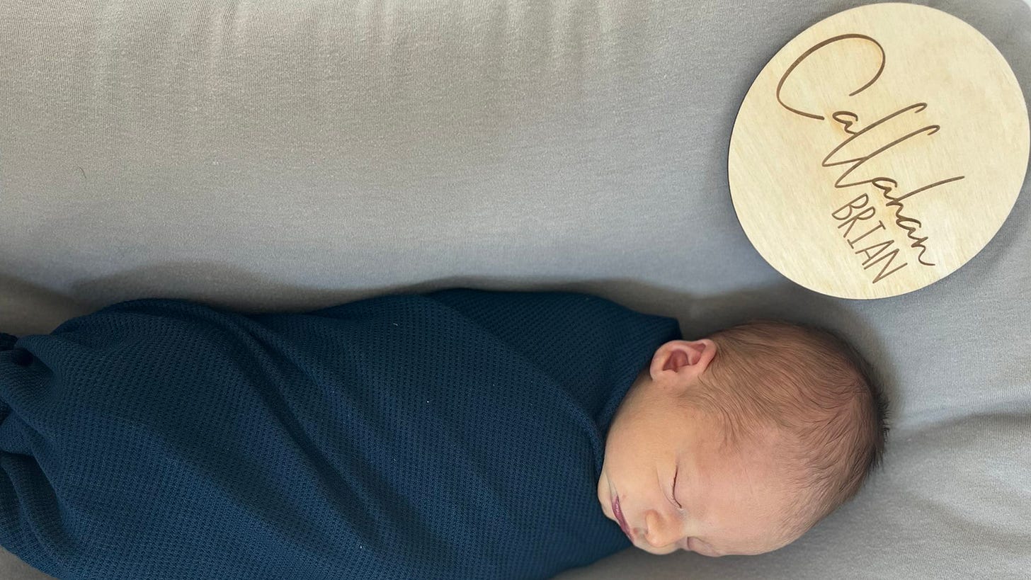 Cole Custer son born Callahan Brian Custer Cole Custer wife Kari Custer 2024 first child Cole Custer son born Callahan Brian Custer Cole Custer wife Kari Custer 2024 first child