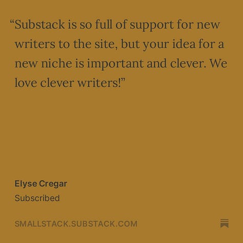 Three quotes from SmallStack subscribers on why they support SmallStack