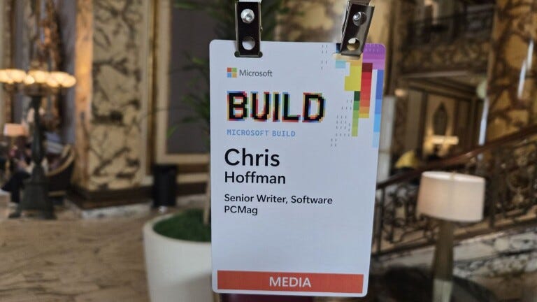 Chris Hoffman Build ID badge