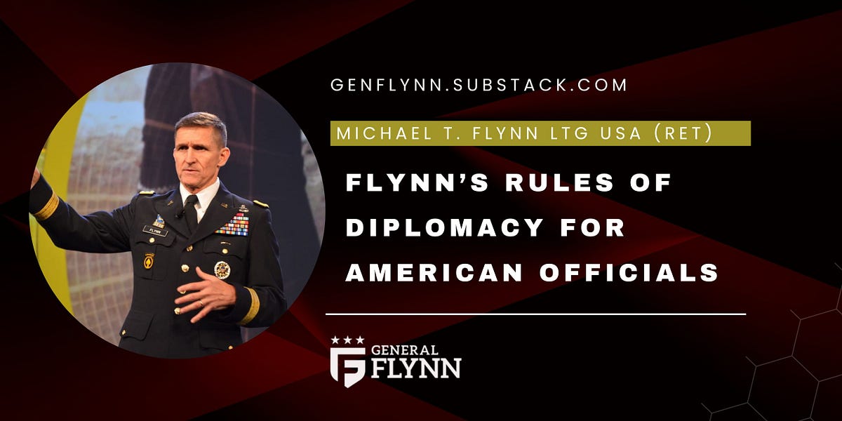 Flynn&rsquo;s Rules of Diplomacy for American Officials