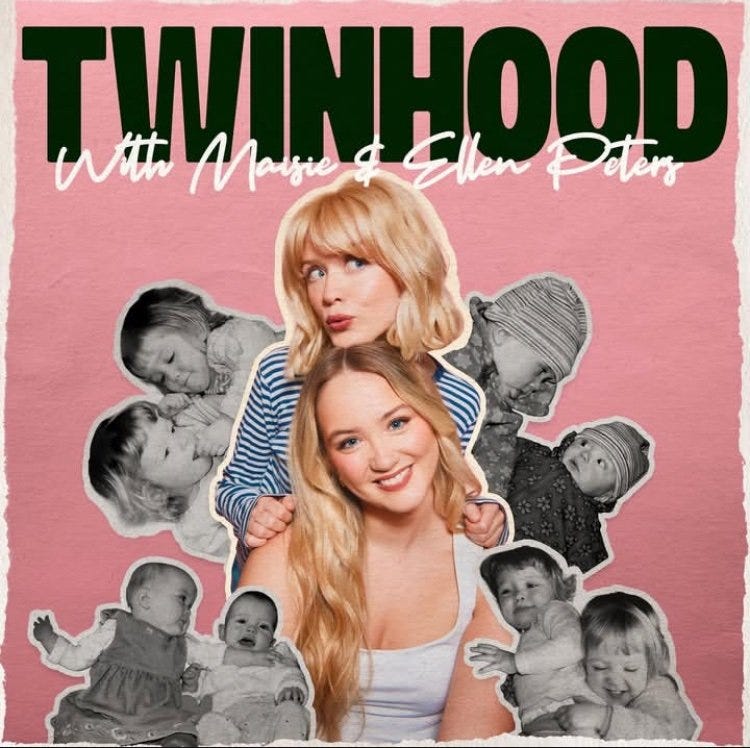 Maisie HQ on X: "🚨| Maisie and Ellen are releasing a podcast titled  "Twinhood." Here they will talk about sister chaos, gossip, and answering  dilemmas! Episode 1 releases next week. Out wherever