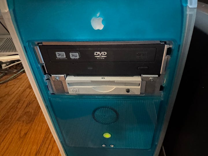 Upgrading the CD-ROM Drive in my PowerMac G3 - by Dan Scott