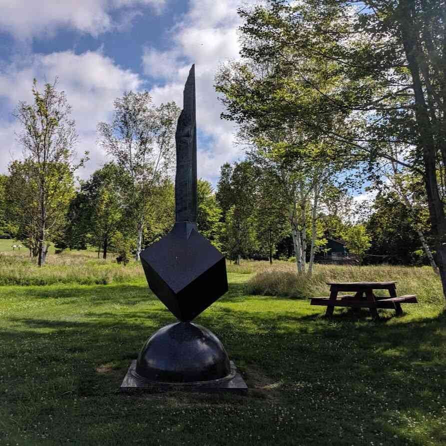 perfect picnic spot griffis sculpture park summer