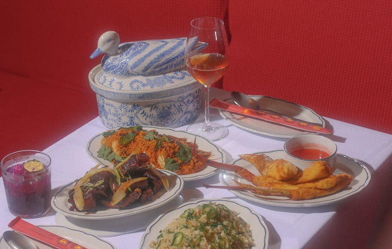 Image: Founders of Tam Tam secretly opened the pop-up Double Luck in North Miami that blends classic Chinese-American dishes with traditional flavors.