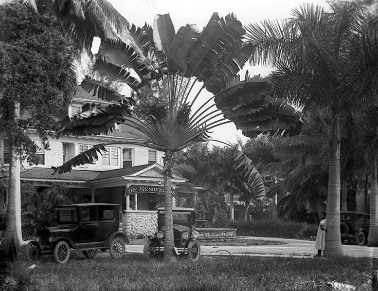 Rendevous Tea Room in 1924