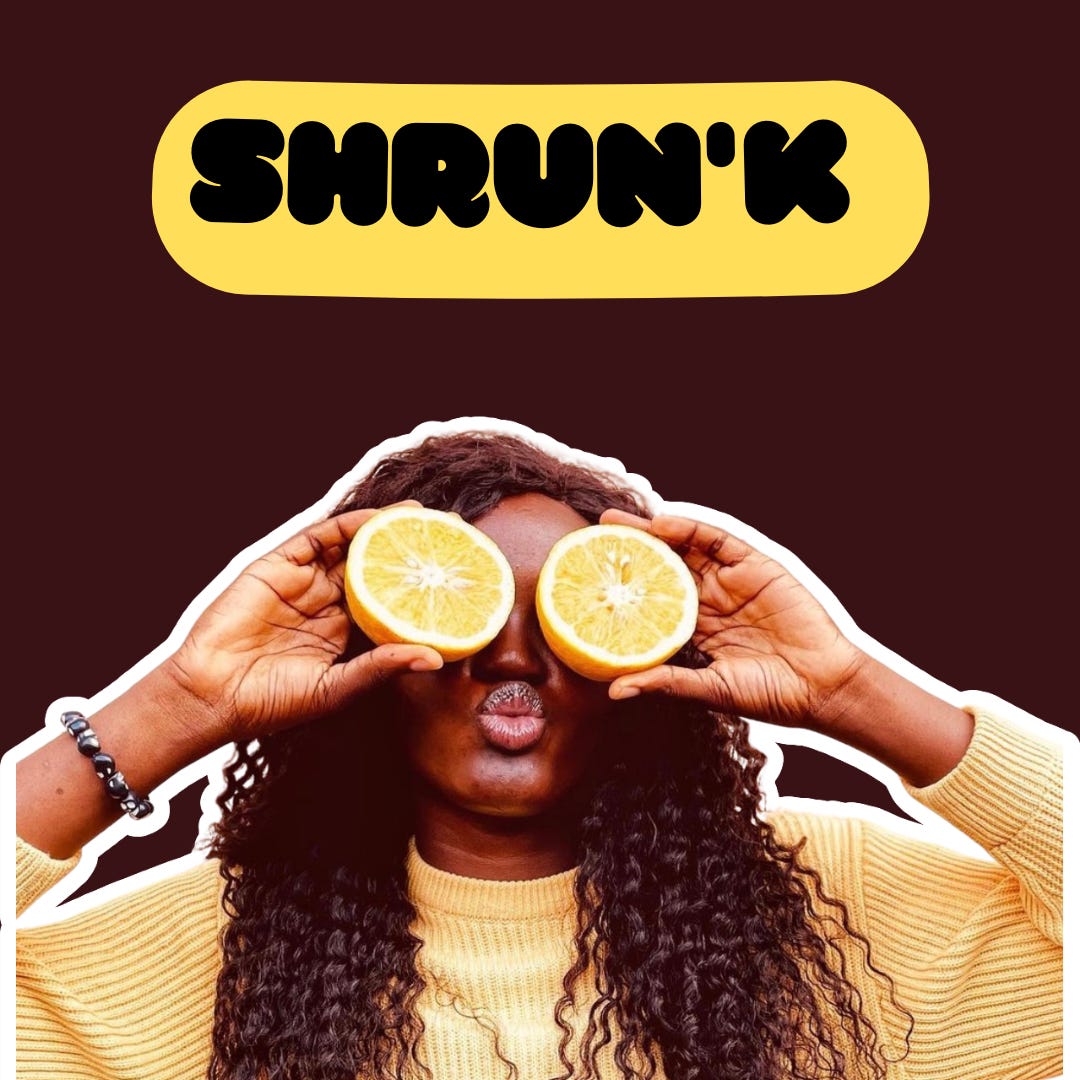 Substack profile picture for @shrunk