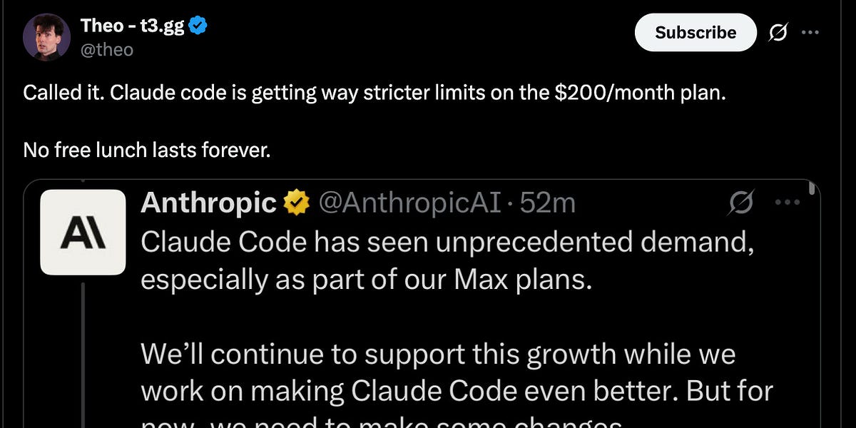 Stop selling “unlimited”, when you mean “until we change our minds”