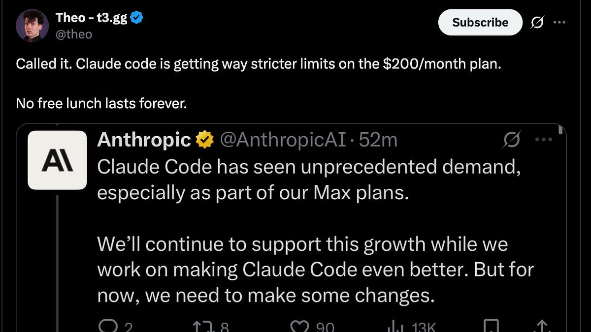 Stop selling "unlimited", when you mean "until we change our minds"