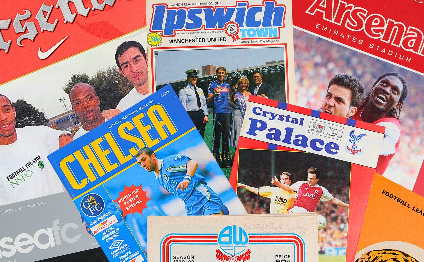 Retro Football Programmes Mystery Box – Mystery BOXD